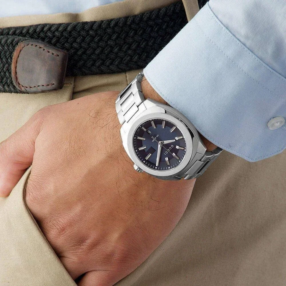 Gucci Blue 41mm Dial Men's Watch